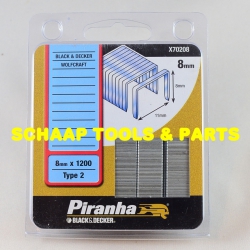 Nieten type  2 -  8mm 12,4x11,0mm | X70208